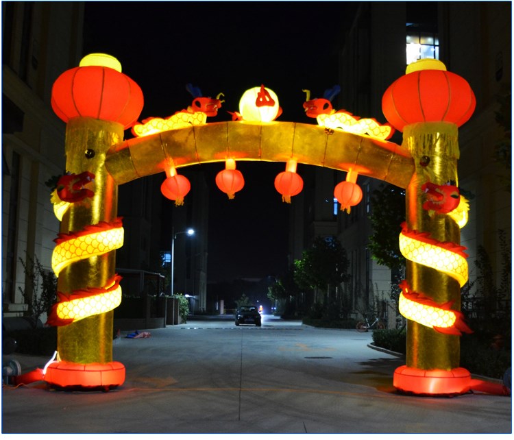 滁州夜光发光拱门